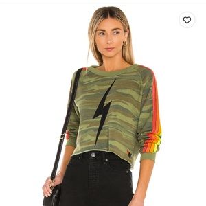 Aviator Nation Camo Sweater